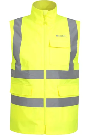 Mountain Warehouse Unisex waterdicht werkvest Hi-Vis voor volwassenen