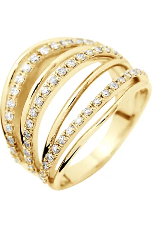 Diadema Diamond Ring 0.60 Cts luxe sieraden Yellow Gold
