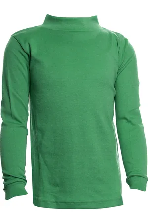 Le Petit Garçon Unisex LPG700 t-shirt met lange mouwen en halve hals voor jongens en meisjes