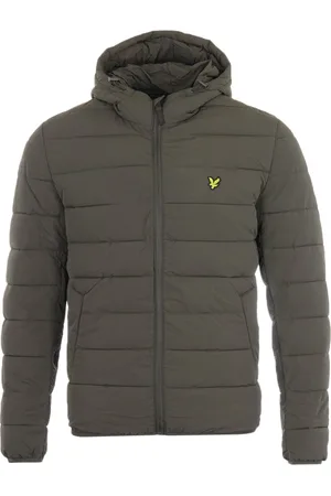 Lyle & Scott Lichtgewicht pufferjack van gerecycled nylon - Trek