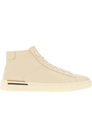 HUGO BOSS Heren Clint Hi-Top Trainers in