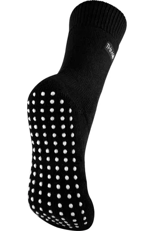 THMO Thermische fleece gevoerde pantoffelsokken voor dames