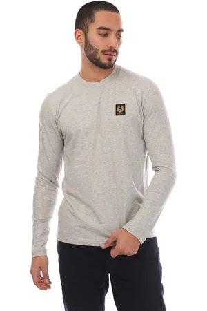 Belstaff Heren Katoen Jersey T-shirt met lange mouwen in