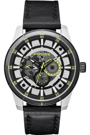 Police Herenhorloge Kwarts Roze Goud