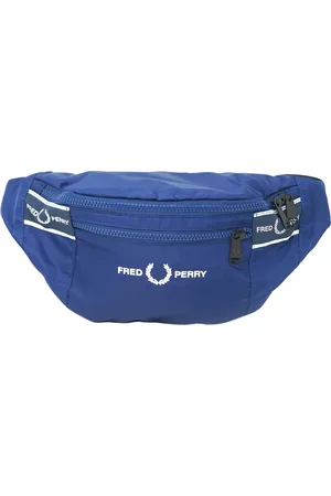 Fred Perry Graphic Tape Crossover French Navy Bag