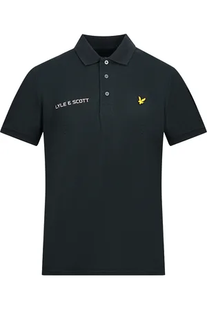 Lyle & Scott True Black Short Sleeved Polo Shirt