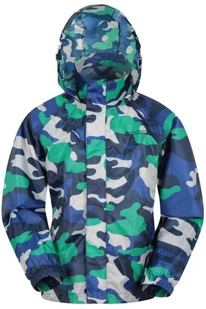 Mountain Warehouse Kinder/Kids Pakka Camo Waterdicht Jasje
