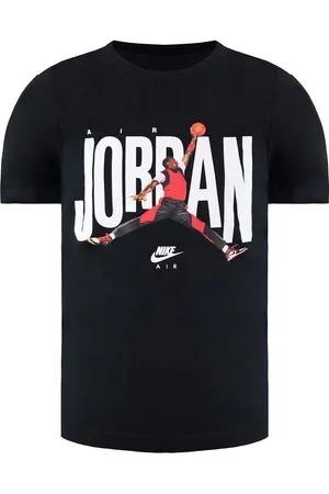 Nike Air Jordan Grafisch Logo Korte Mouw CrewNeck Kinder T-shirt CZ3713 010