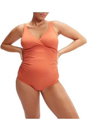 Speedo Damesbadpak V-hals Zwangerschapsrug in