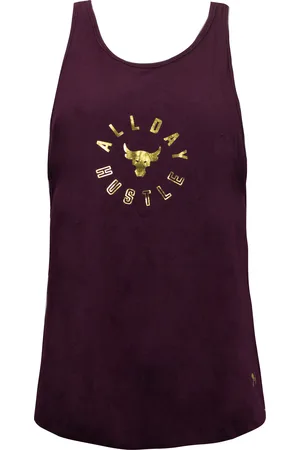 Under Armour The Rock All Day Hustle Strappy Tank Top Dames Vest 1345547 600