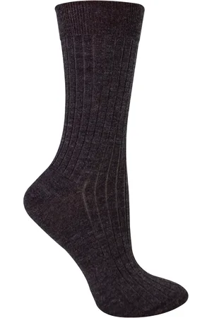 Steven Dames 1 Paar Originele Merino Wollen Sokken - Outdoor Boot Sokken - Donker