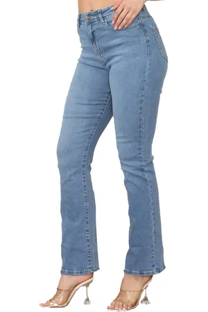 Enzo | Dames Bootcut Jeans - Lichtblauw