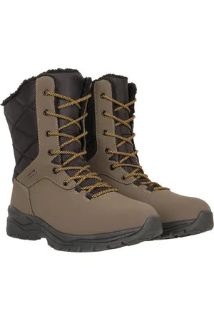 Mountain Warehouse Heren Denver Waterdichte Thermische Sneeuwlaarzen (Zwart)