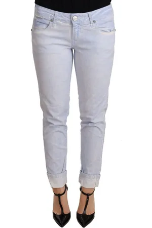 ACHT Denim Broek Met Gevouwen Zoom Jeans