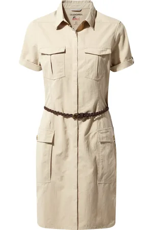 Craghoppers Dames/dames NosiLife Savannah Shirt-jurk (Woestijnzand)