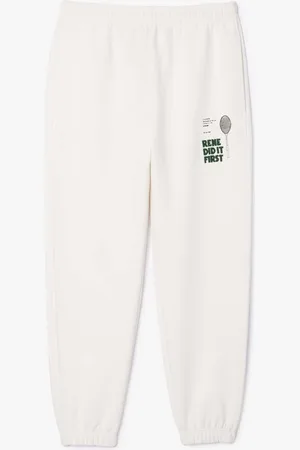 Lacoste Heren Relaxed-Fit Piqué Sweatbroek in
