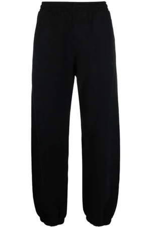 OFF-WHITE Diag Tab Slim Black Sweat Pants