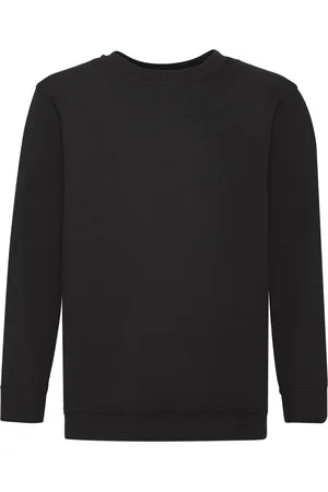 Fruit Of The Loom Childrens Unisex Set In Sleeve Sweatshirt
