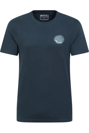Mountain Warehouse Heren Ambleside Bomenring Biologisch T-shirt (Donkerblauw)