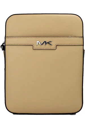 Michael Kors Crossgrain lederen vlucht crossbody tas