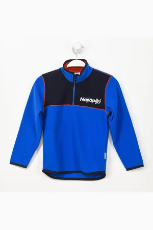 Napapijri K TAU fleece sweatshirt met hoge hals en binnenvoering GA4EPO jongen