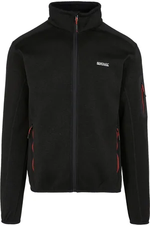 Regatta Heren Newhill Marl Full Zip Fleecejack ( /Roodoker)
