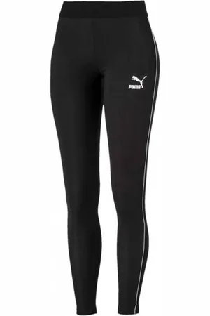 PUMA Classics Rib Legging Casual Strak - Dames