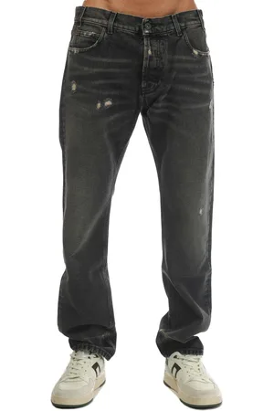MARCELO BURLON Cross Medium Stone Denim Jeans voor heren in