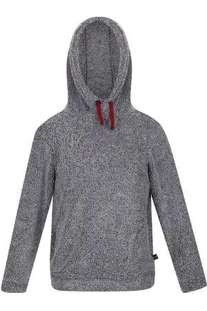 Regatta Kinderen/Kinderen Keyon Hooded Fleece (Rhino Marl)