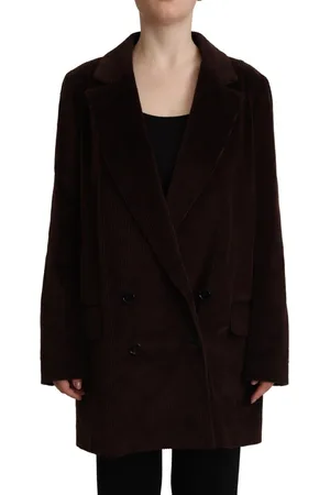 Dolce & Gabbana Bourgondisch corduroy oversized blazerjack