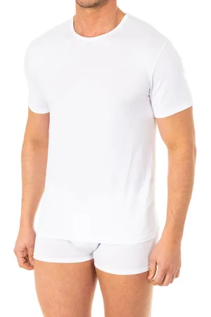 Abanderado Heren-T-shirt met korte mouwen en ronde hals A040W