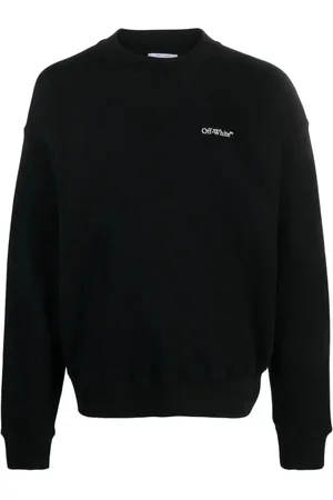 OFF-WHITE Gebroken wit Lunar Arrow Skate Sweatshirt in