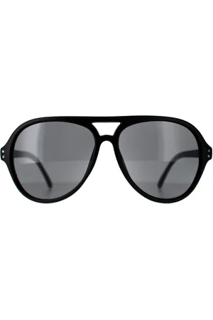 Calvin Klein CK19532S 001 mat grijze zonnebril