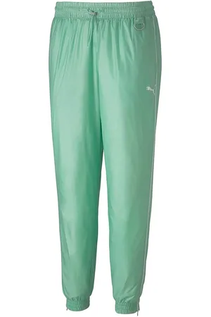 PUMA Evide SS Nylon Mist Green Track Broek Dames Joggers 597426 32