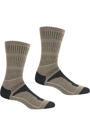Regatta Dames/dames Samaris 3 Season Boot Socks (Moccasin /Briar Grijs)