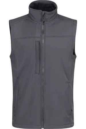 Regatta Heren Flux Softshell Body Warmer (Zeehond /Seal )
