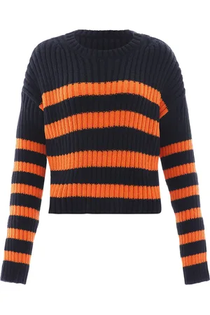 myMo Gebreide trui Dames /oranje