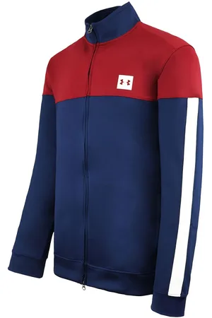 Under Armour Sportstyle Heren /Bourgondië Track Jacket