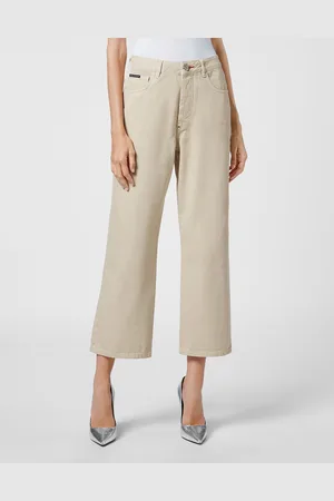 Philipp Plein Denim Broek Losjes Iconic Plein