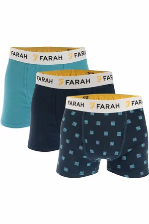 Farah Heren Dappos 3 Pack Boxershort in Multi