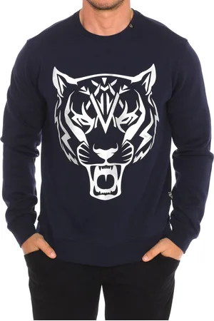 Philipp Plein FIPSG604 heren sweatshirt met lange mouwen en ronde hals