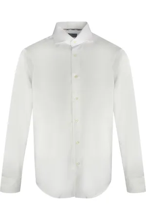 Aquascutum Effen overhemd met lange mouwen
