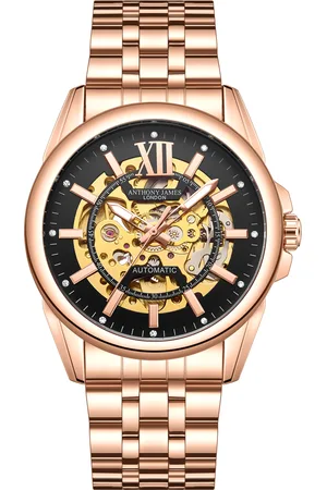 Anthony Met de hand geassembleerd Limited Edition Mystique Automatic Rose horloge