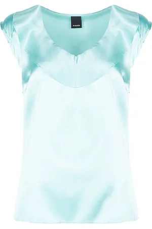 Pinko Top Fascinoso Vrouw turkoois