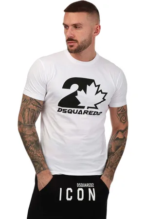Dsquared2 Heren Esdoornblad Logo T-shirt In