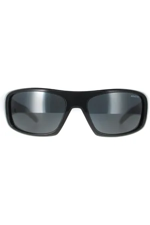 Arnette Hot Shot AN4182 29156G donkergrijs lichtgrijs spiegelzwart zonnebril