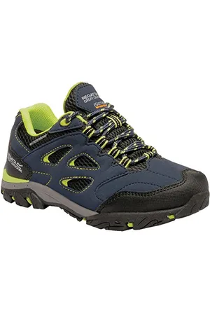 Regatta Kinderen/Kinderen Holcombe Lage Junior Wandelschoenen ( Blaze/Lime Punch)