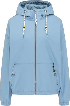 Schmuddelwedda Regenjas bridgeport Dames denimblauw