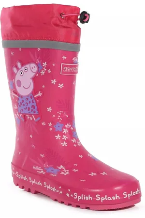 Regatta Kinder/Kinder Splash Peppa Pig Tropical Wellington Laarzen ( Fusie)