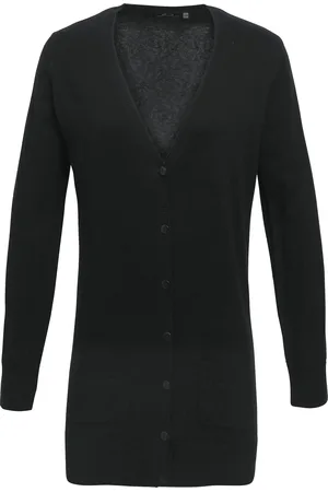 Premier Dames/Dames Longline V Hals Gebreid Vest